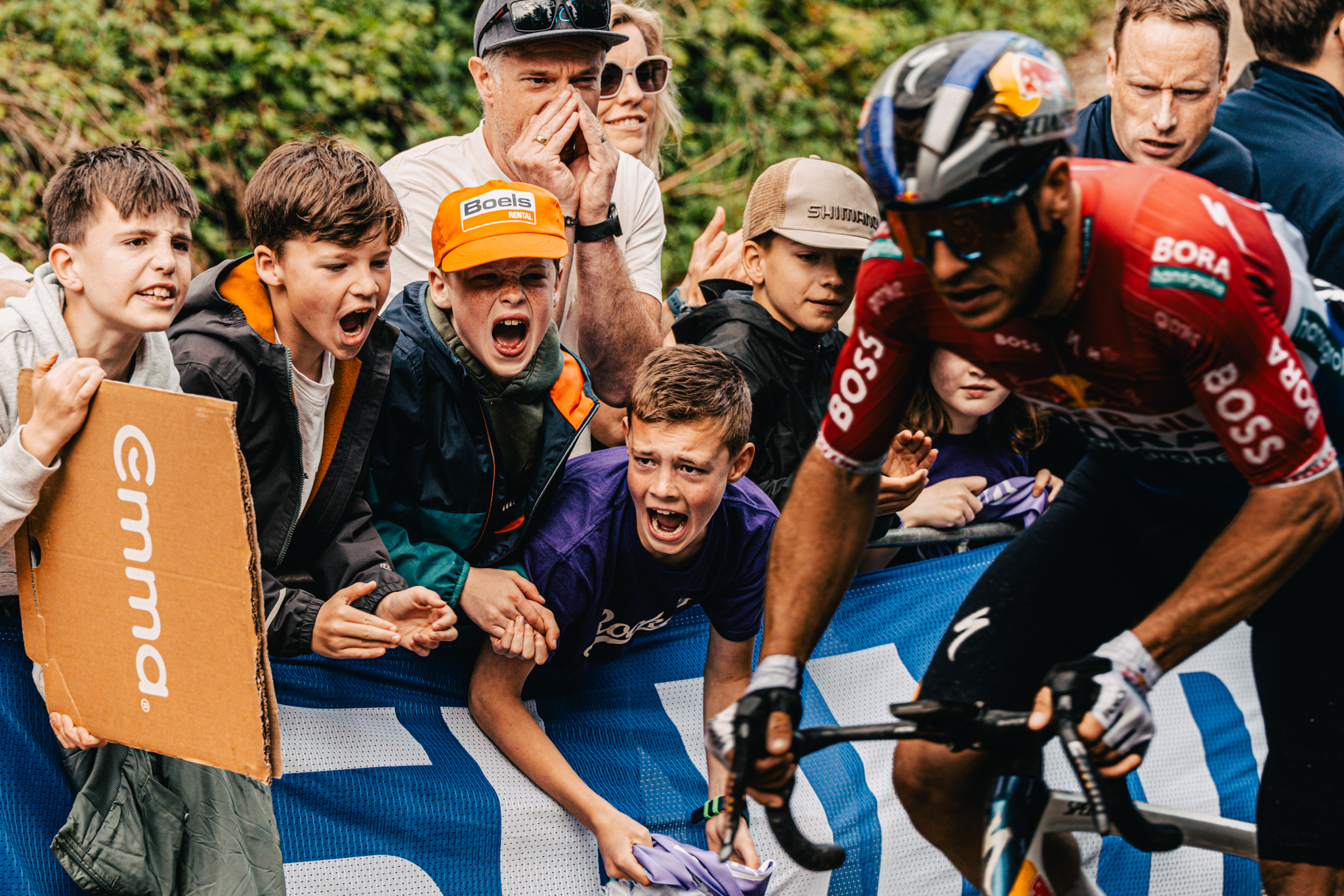 Schreeuwende kinderen Cauberg